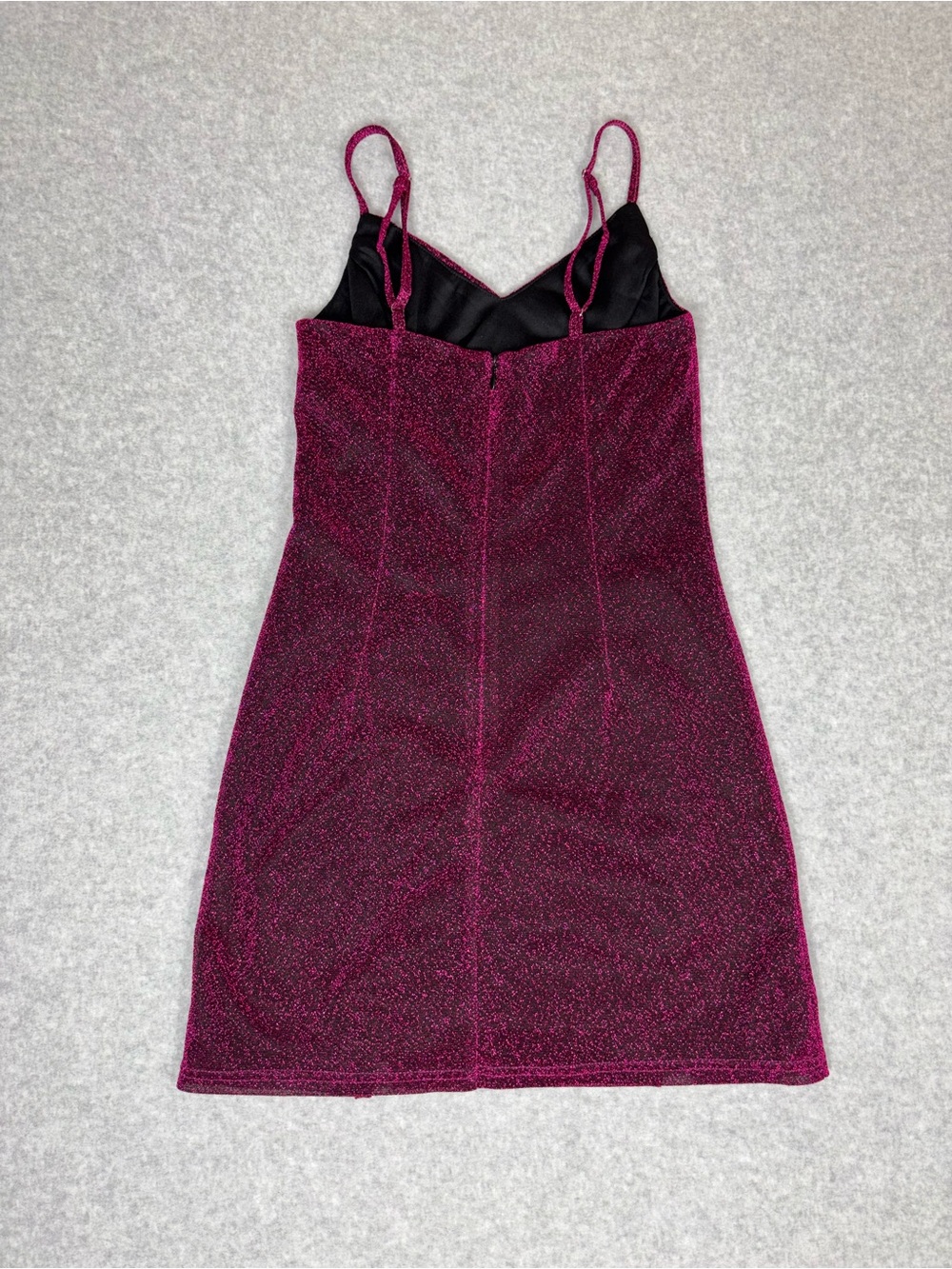 Lulus Pink Sparkly Mini Dress XS Party Bodycon - Picture 5 of 7